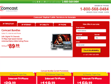 Tablet Screenshot of comcastgeorgia.cable-offers.com